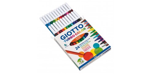 Giotto Turbocolor F/Pens 24pcs/Box