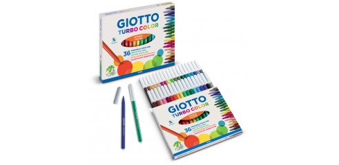 Giotto Turbocolor F/Pens 36pcs/Box