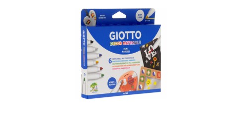 Giotto Decor Material F/Pens Hang.6pcs/Box