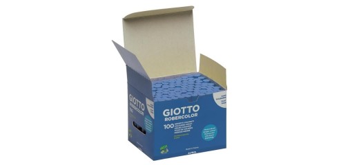 Giotto Robercolor Chalks,Blue-100/Bx