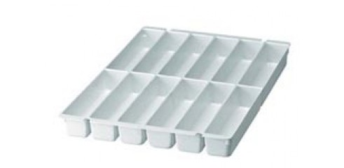 Gratnells Tray Insert (with 2 x 6 sections)