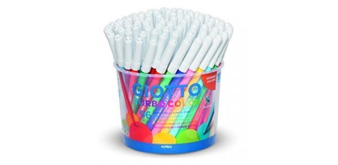 Giotto Turbo Color Fibre Pens-96pcs/Pot