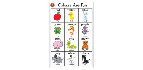 Colours are Fun Poster